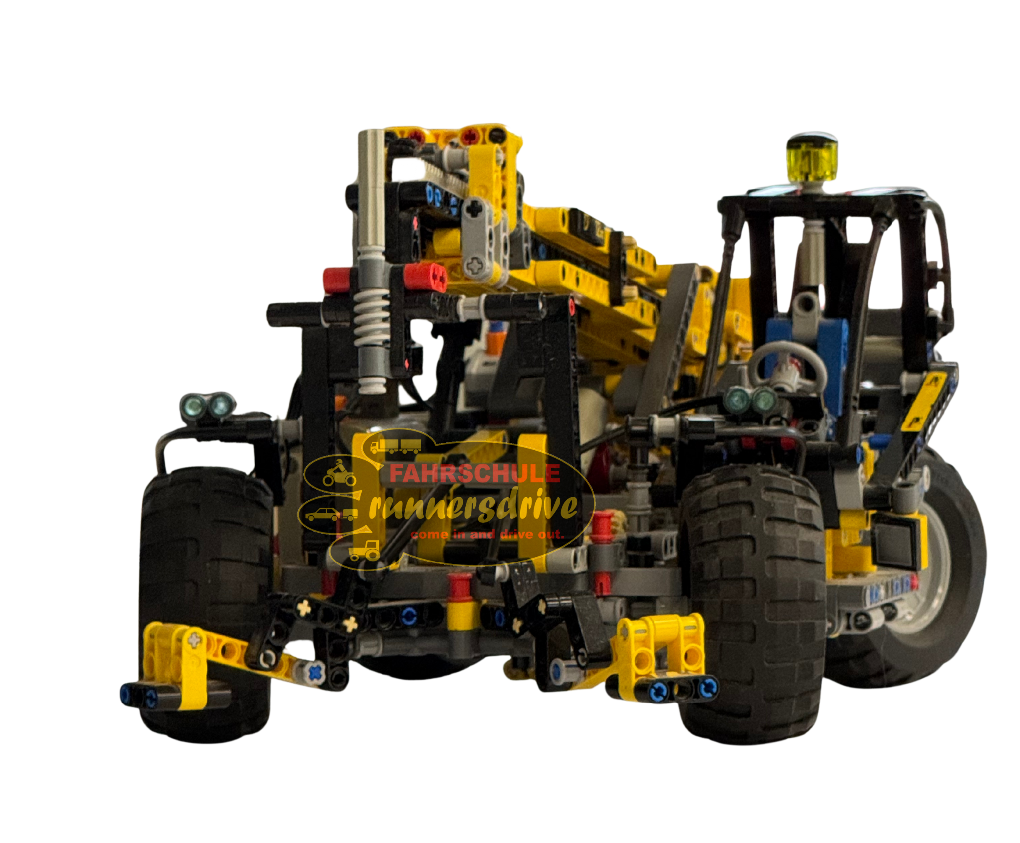 Ausbilder von Bediener für Teleskopstapler